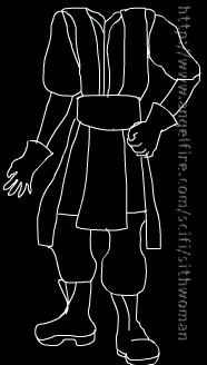 illustration of combat outfit