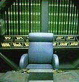 Desk and Chair of Commander Nathan Hunter
