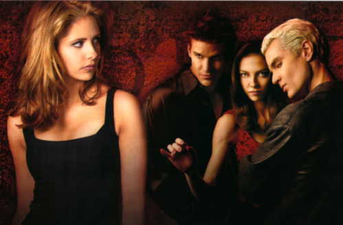 Buffy, Angel, Dru, & Spike