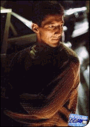 Methos in a baggy sweater