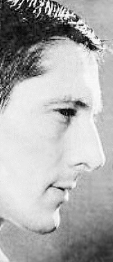 Black and White photo of Peter as Simon