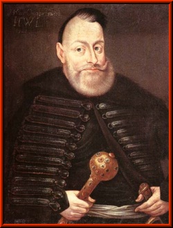 Painting of Jan Karol Chodkiewicz, military man