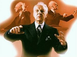 Photo of Leopold Stokowski, conductor