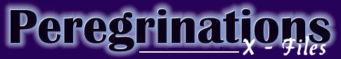 Peregrinations - X.Files