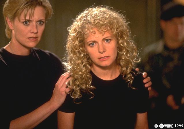 Ke'ra, the young version of Linea, and Major Carter