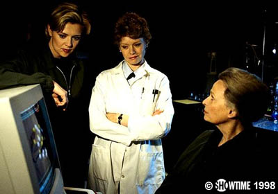 Sam, a doctor and Linea, a genocidal murderer