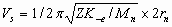 [This equation expresses the velocity of sound in the nucleus] 