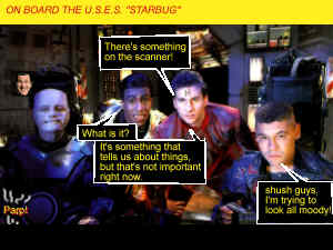 It was a dark day for the crew of U.S.E.S Starbug. They'd plugged a hairdryer in and got channel 5