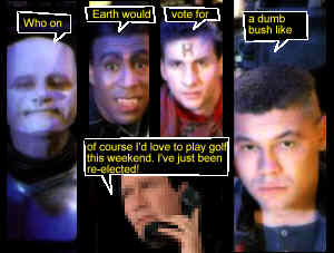 'Calm down, calm down!' said all the crew.