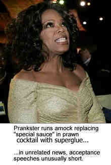 Prankster runs amock replacing 'special sauce' in prawncocktail with superglue