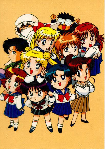 One of my most favorite postcards with mostly everyone as a baby in it