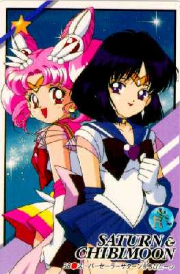 Hotaru and Rini are fast friends.