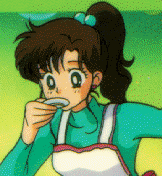 ...but in reality she is a gentle, loving person who loves cooking.