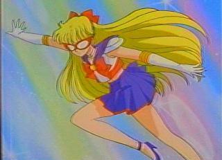 Before she was Sailor Venus, Mina was known as Sailor V of England.