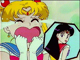 Serena crying over Raye