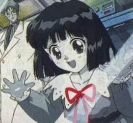 Hotaru often went with her father to his labratory.