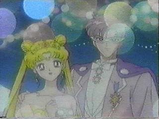 In the future, Darien and Serena are King of Earth and NeoQueen Serenity.