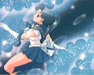 Rini accidently saw the girls transform into Sailors.