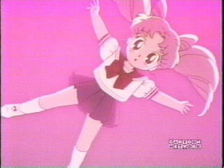 The girl that fell out of the sky was Darien and Serena's daughter in the future.