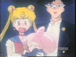 The King of Eath revealed to Serena and Darien that Rini was their future daughter.