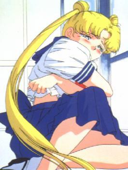 Serena was incredibly depressed when Darien didn't want her around anymore.