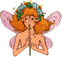 Wild Fae Playing a Flute