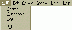 MUD Menu