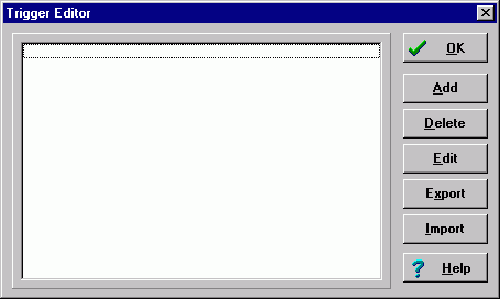 Trigger Editor