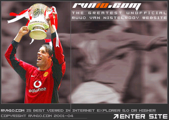 Ruud, 2004 FA-cup winner, scored 36 (2001/02), 43 (2002/03) and 30 (2003/04) a season for Manchester Utd