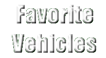 Favorite Vehicles