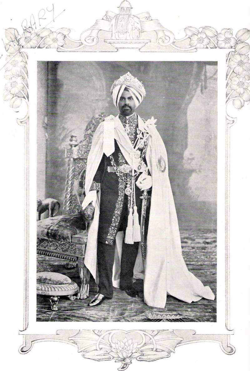 The Maharajah of Kapurthala in 1911