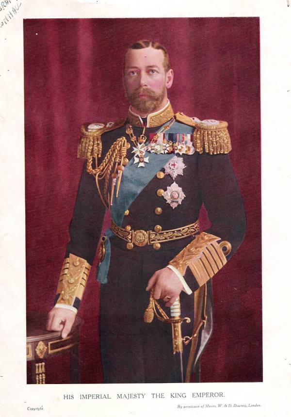 The King Emperor George V