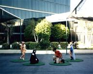 Don't we look like action figures?