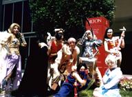 Yay!  They complimented our costumes ^_^