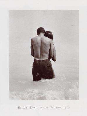 An Elliott Erwitt print entitled 'Miami, Florida, 1993'.