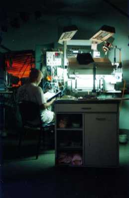 Kieron reads to Imogen