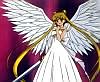 Princess Serenity with wings and a sword