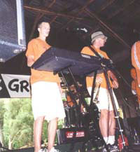 Doug and James at Woodstock