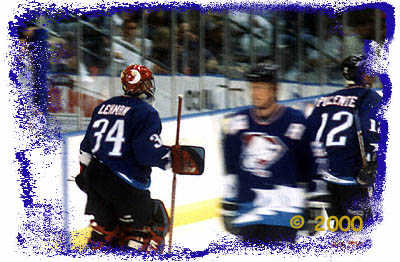 Jody during warm ups