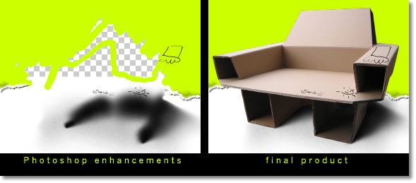 El Futuro - Cardboard Chair