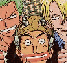 Zoro, Usopp, and Sanji