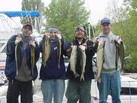 Lake Superior fishing fun for this birthday party.
