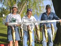 Lake Superior Walleyes are clean and taste great.