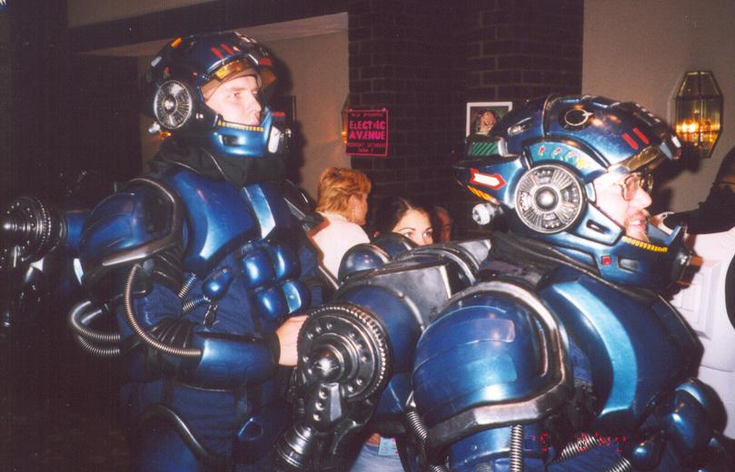 Mr. Healy's Blue Robots