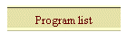 Program list