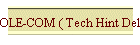 OLE-COM ( Tech Hint Delphi )