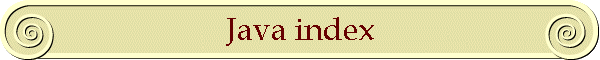 Java index