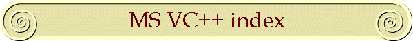 MS VC++ index