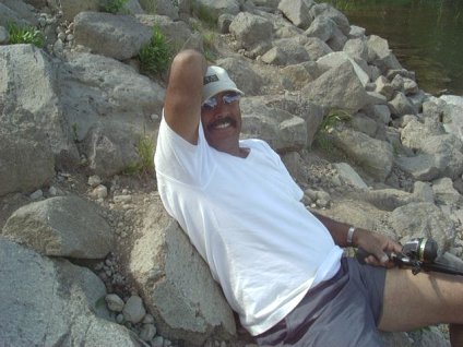 Still kickin' back! What happened to the beer?