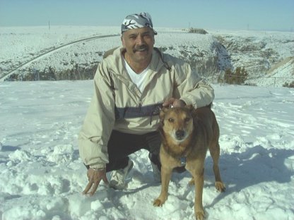 Bowzer loves the snow!